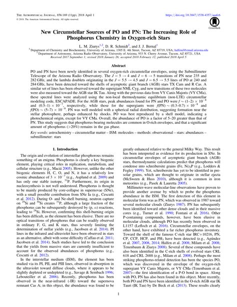Pdf New Circumstellar Sources Of Po And Pn The Increasing Role Of
