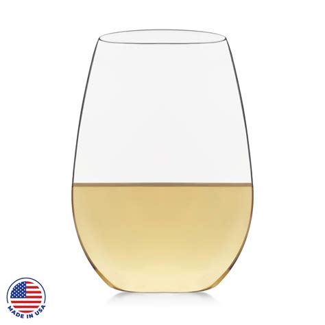Libbey Signature Kentfield Stemless White Wine Glasses Set Of 4