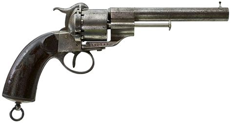 At Auction A 12mm Six Shot Model 1854 Pinfire Revolver By Lefaucheux