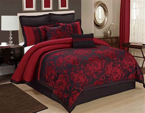 Unique Home 8 Piece Tang Jacquard Fabric Clearence Patchwork Comforter