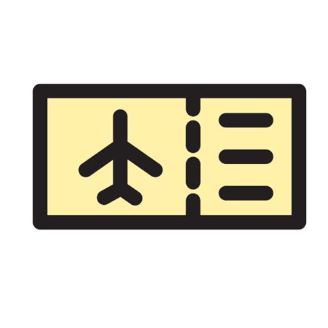 Boarding Pass Free Icon
