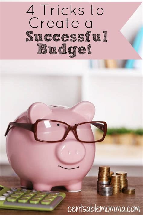 How To Create A Successful Budget 4 Easy Steps Centsable Momma