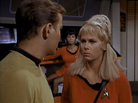 Grace Lee Whitney As Yeoman Janice Rand In The Original Star Trek