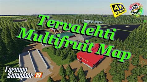 Fs19 Tervalehti Multifruit Map V1013 Farming Simulator 19 Mods