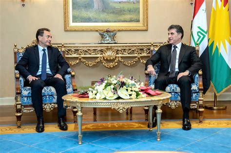 President Barzani Receives The French Ambassador To Iraq Shafaq News