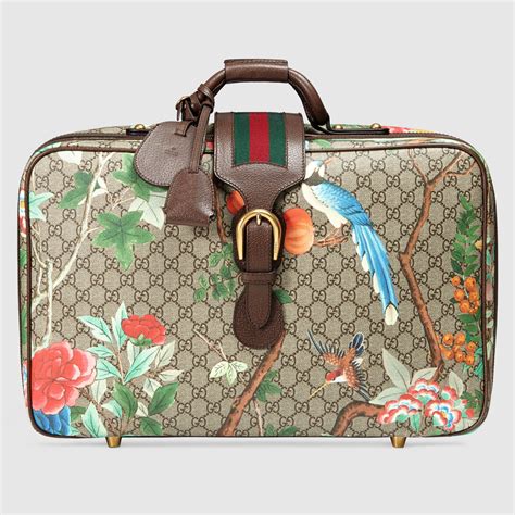 Gucci Tian Gg Supreme Suitcase Gucci Mens Luggage 424501k0l1t8685