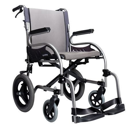Karman Healthcare Star 2 Lightweight Transport Wheelchair With