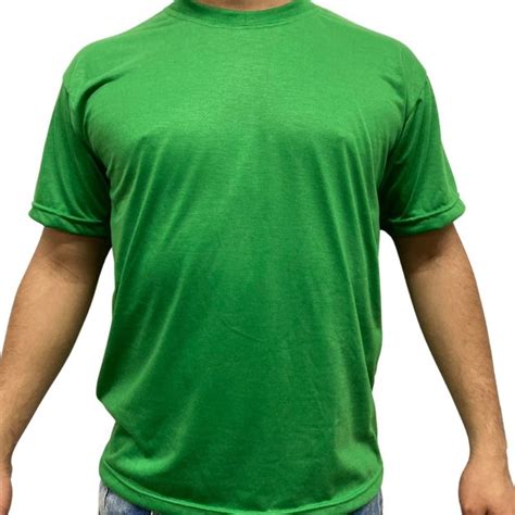 Camiseta Poliéster Verde Bandeira Para Sublimação Pampa Tech Pampa Tech
