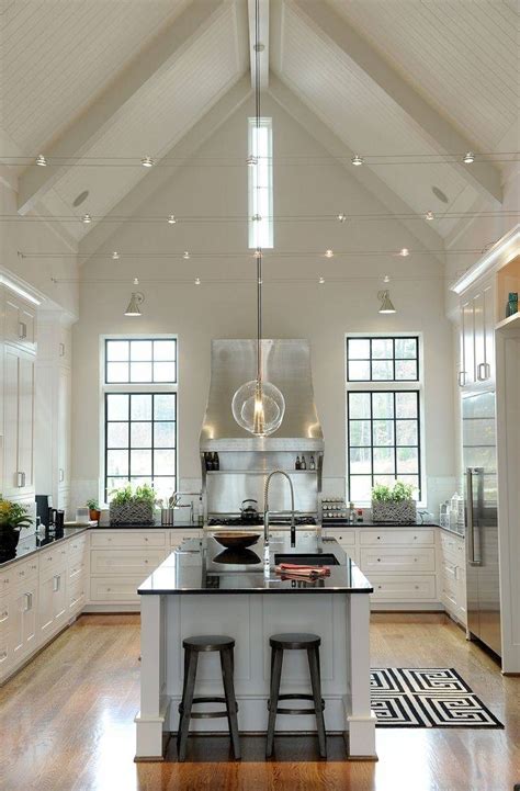If you have a vaulted ceiling, the best place to hang pendant lights is from the center beam. 2020 Latest Pendant Lights for Sloped Ceilings