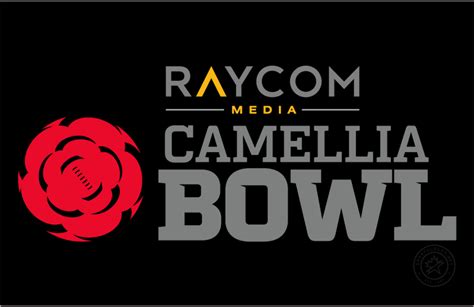Camellia Bowl Logo Primary Dark Logo Ncaa Bowl Games Ncaa Bowls