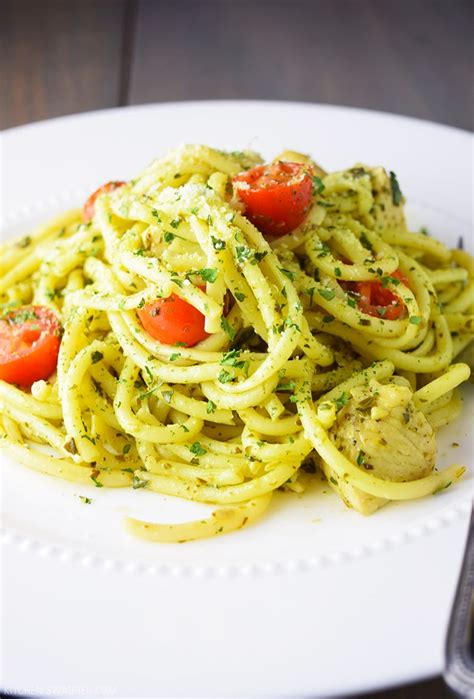 Easy Chicken Pesto Pasta Recipe | Kitchen Swagger