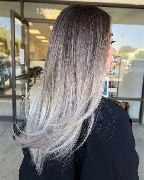 Pin By Julia Bodiford On Hair Grey Ombre Hair Ombre Hair Blonde
