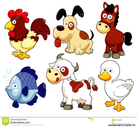 Farm Animals Cartoon Clipart | Wallpapers Gallery