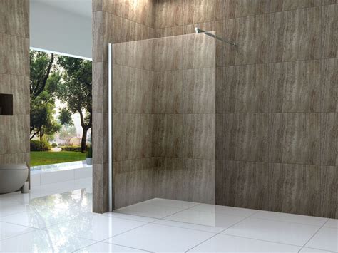 Denn ein unsachgemäßer umgang mit dem einscheibensicherheitsglas kann zu kratzern und erheblichen optischen mängeln führen. VACANTE 140x200cm Duschwand 10mm Glas Walk in Dusche ...