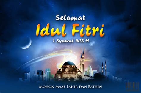 Bayar tagihan tetap #dirumahaja saat pandemi dan. Kartu Ucapan Selamat Hari Raya Idul Fitri 2012 - Lebaran ...