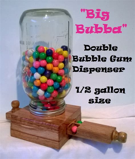 Big Bubba Double Bubble Gum Machine Dispenser Big 12 Etsy