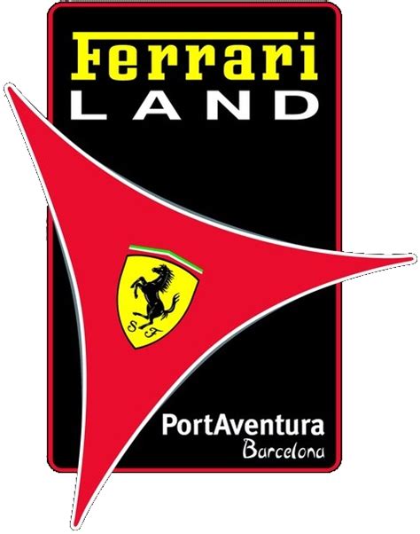 Logo Ferrari Land 1 - Ferrari Land | Ferrari 400 superamerica, Ferrari ...