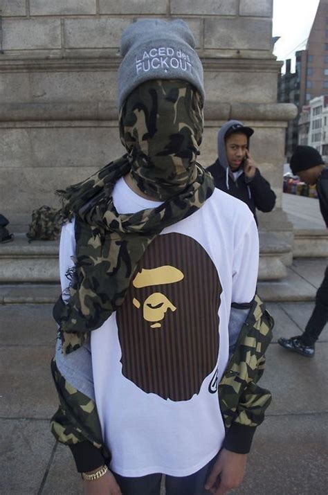 Boy And Style Image Hip Hop Outfits Bape T Shirt Bape