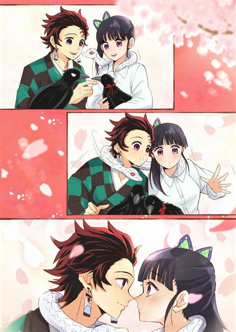 Tanjiro X Kanao Personagens De Anime Anime Kawaii Anime De Romance Images