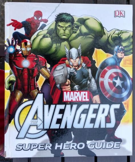 Marvel The Avengers Super Hero Guide Book Ebay