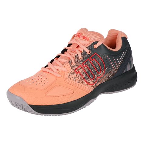 Buy Wilson Kaos Comp 20 All Court Shoe Women Apricot Dark Grey Online
