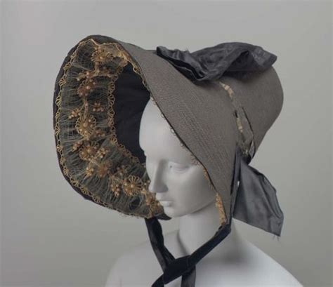 Bonnet 1835 The Museum Of Fine Arts Boston Antique Hats Antique