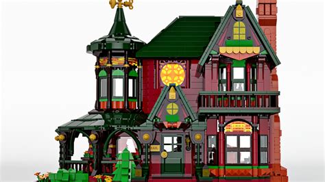 This Mini Victorian Dream Home Was Built With Legos Curbed