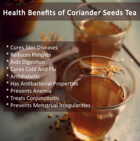 Top 10 Health Benefits of Coriander Seeds Tea. | Coriander ...