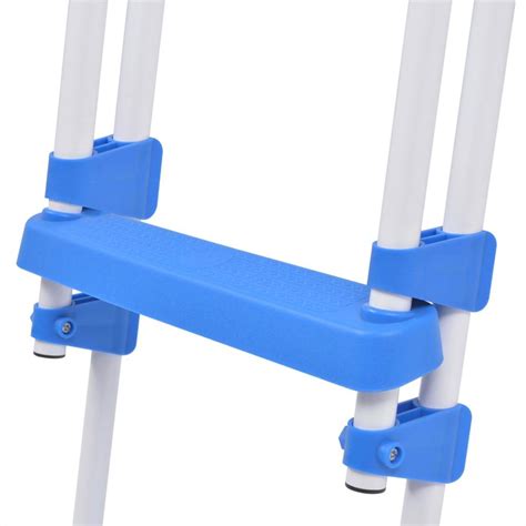 Above Ground Pool Safety Ladder With 3 Steps 122 Cm