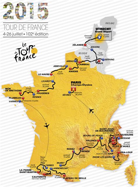 Последние твиты от tour de france™ (@letour). Tour de France 2018 route: Alpe d'Huez and Paris-Roubaix ...