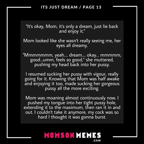 Mom Its Just A Dream Stories Incest Mom Son Captions Memes