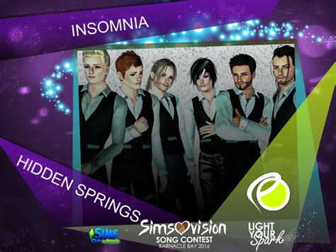 Insomnia Simsovision Song Contest Вики Fandom