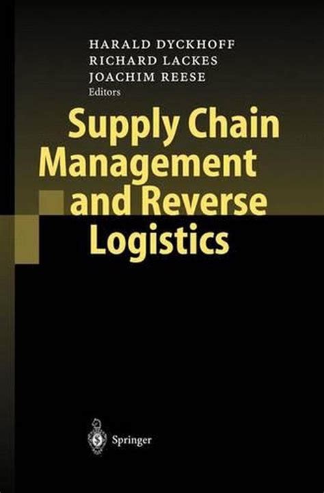 Supply Chain Management And Reverse Logistics English Hardcover Book