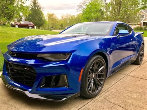 2017 Chevrolet Camaro Zl1 Coupe Only 161 Miles 6 Speed Manual Hyper
