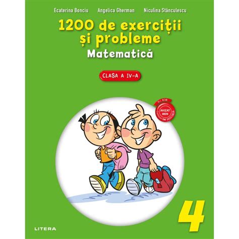1200 De Exercitii Si Probleme De Matematica Clasa A Iv A Goshoppingro