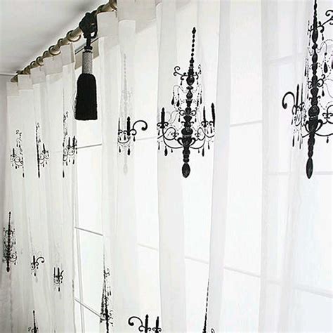 chandelier curtain