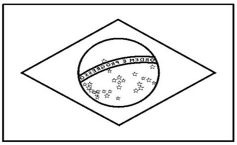 Desenhos Da BANDEIRA DO BRASIL Para Colorir De Novembro Dia Da Bandeira