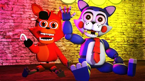 Fnaf World Sfm Cute Adventure Candy Meets Candy The Cat Fnac Youtube