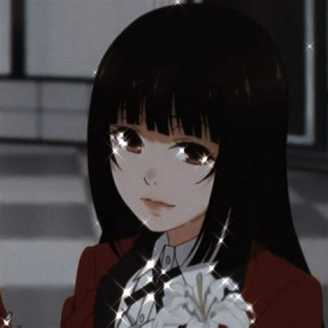 92 Aesthetic Anime Icons Yumeko Jabami Profile Picture