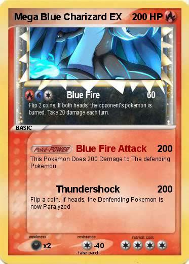 Created by atsuko nishida, charizard first appeared in the video games pokémon red and blue (pokémon red and green in japan) and subsequent sequels. Pokémon Mega Blue Charizard EX - Blue Fire Attack - My ...
