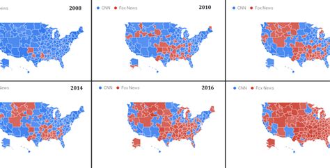 Maps Show How Cnn Lost America To Fox News Big Think