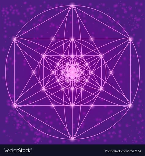 Sacred Geometry Symbols And Elements Royalty Free Vector
