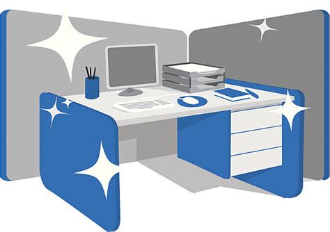 Clean Desk Illustrations Royalty Free Vector Graphics And Clip Art Istock
