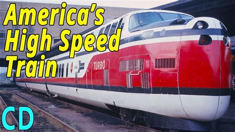 Americas Failed High Speed Tilting Train The Uac Turbotrain Youtube