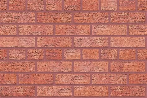 Rusticated Red Brick Common — Architextures