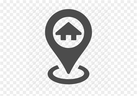 Gps Location Icon Home Location Icon Free Transparent Png Clipart