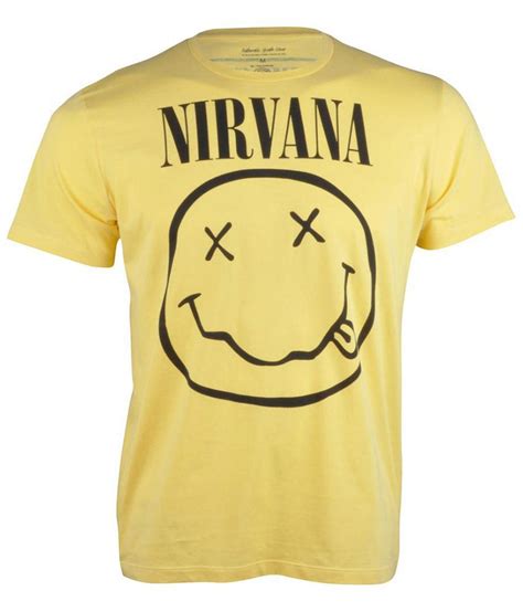 Nirvana Yellow Cotton T Shirt Buy Nirvana Yellow Cotton T Shirt