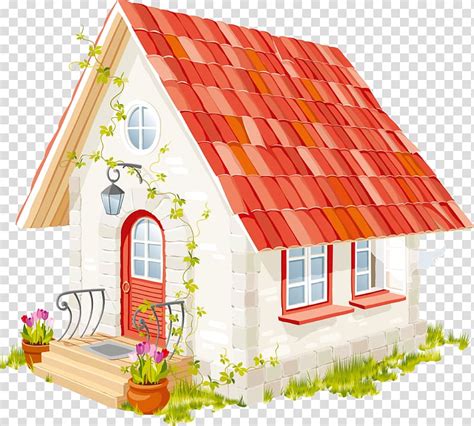 Free Download House Cottage Transparent Background Png Clipart