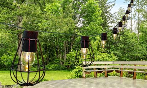 Solar Bulb Lantern String Lights Groupon Goods