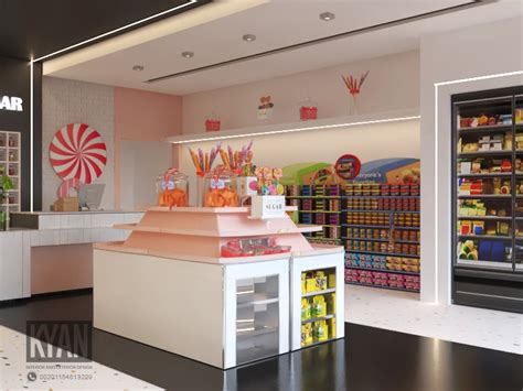Candy Shop Interior Design On Behance